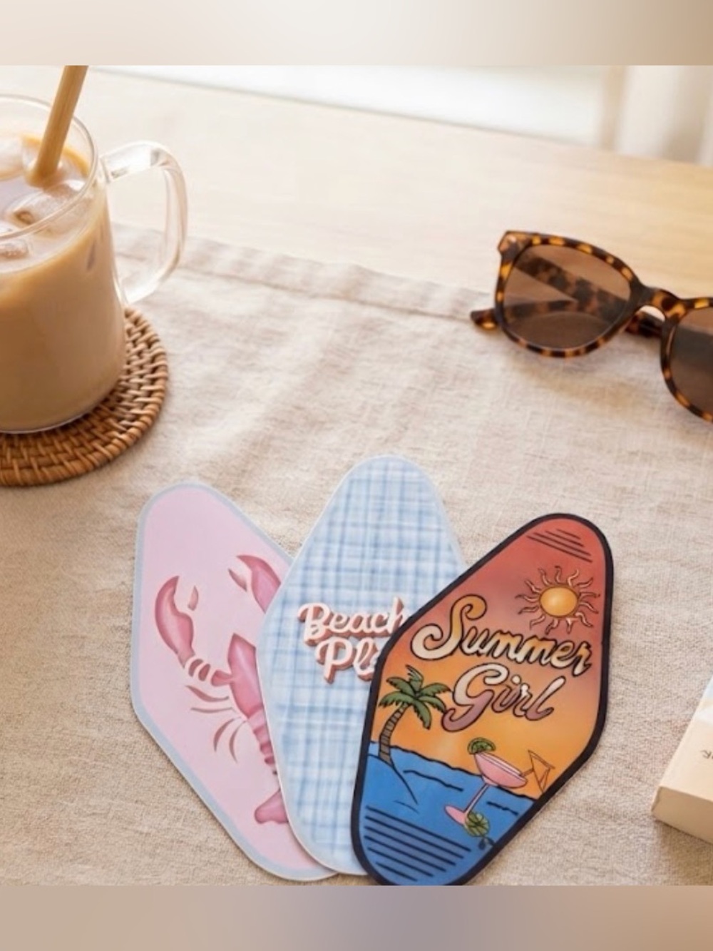 3 Bookmarks Handmade